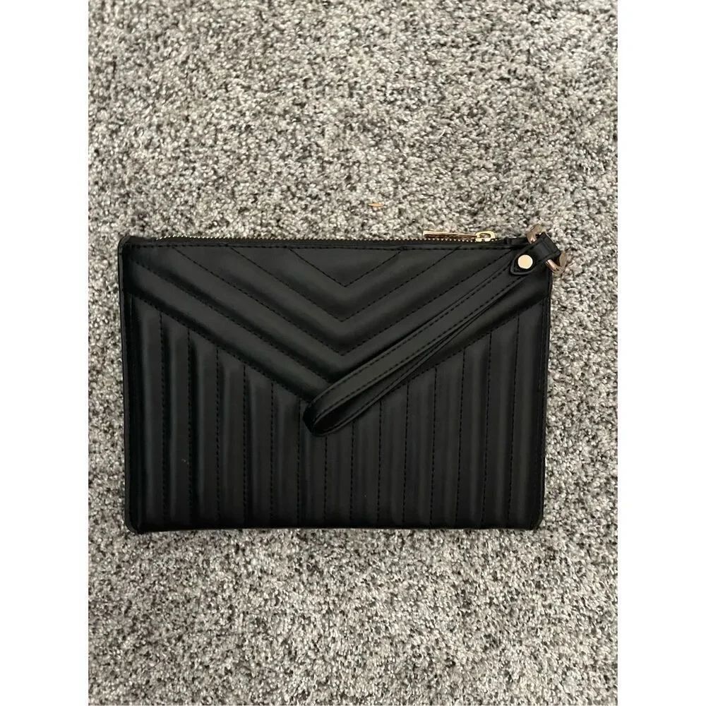A New Day Faux Leather Clutch